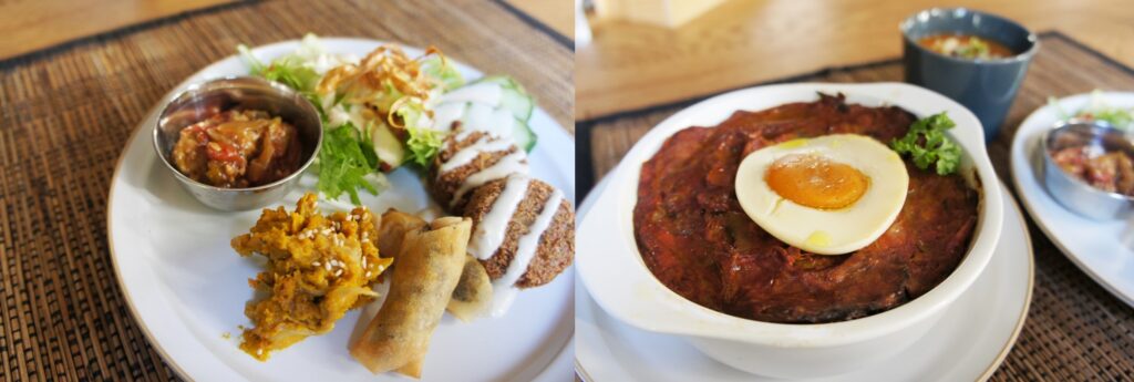 Plant-based shakshouka meal set